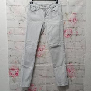 Ann Tayler Loft jeans light grayish size 26